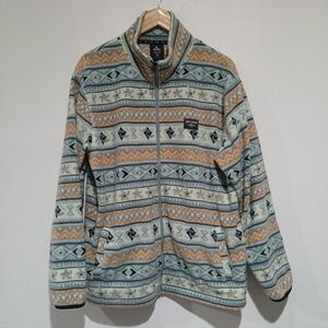 Rip Curl Fun Times Polar Fleece jacket in a Mineral Blue Unisex Size: M